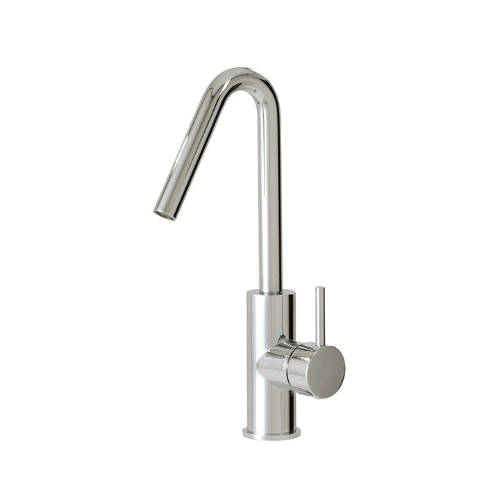 AQUABRASS X7514 XROUND SINGLE HOLE LAV FAUCET