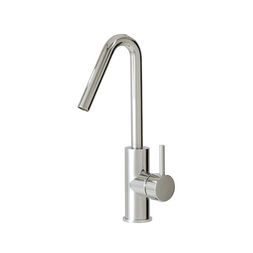 AQUABRASS X7514 XROUND SINGLE HOLE LAV FAUCET