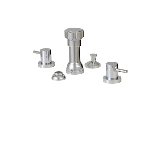 AQUABRASS X7526 XROUND 4 HOLE BIDET FAUCET