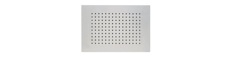 AQUABRASS 807 RECESSED RAINHEAD 11.2" x 7.9"