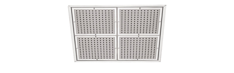 AQUABRASS 815 CEILING MOUNT RAIN HEAD 16"X16"