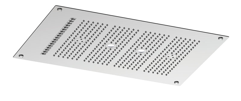 AQUABRASS 922 CURA RECESSED RAIN HEAD 15"X22"