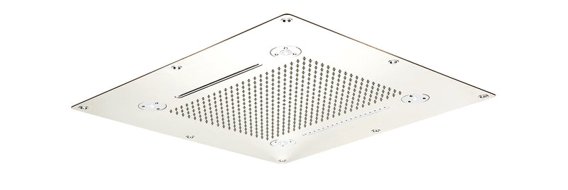 AQUABRASS 928 CURA 24" X 24" RECESSED RAIN HEAD