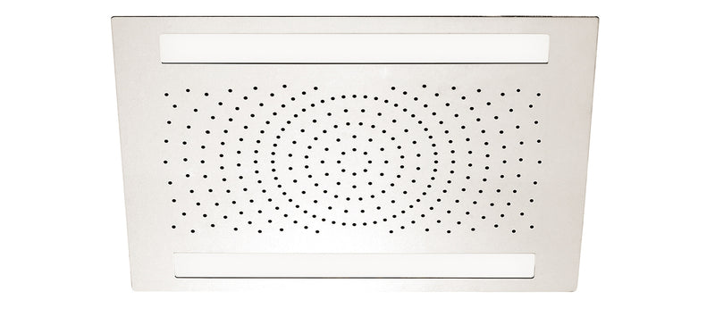 AQUABRASS 952 CURA RECESSED RAINHEAD 24"X18"