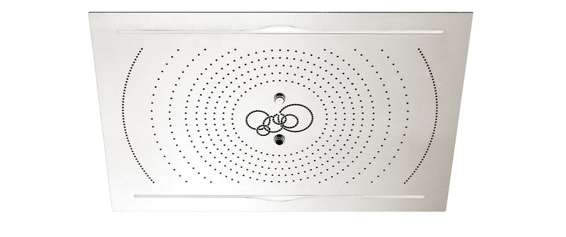 AQUABRASS 960 CURA RECESSED RAINHEAD 40"X28"