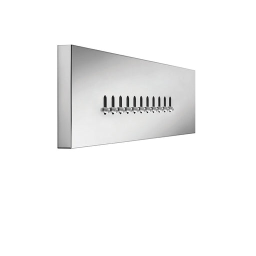 AQUABRASS 2582 SQUARE WAVY RAIN CASCADE