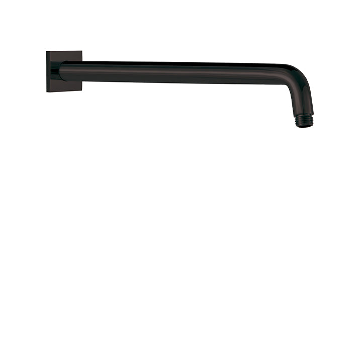 AQUABRASS M8206 ROUND SHOWER ARM & SQUARE FLANGE 18"