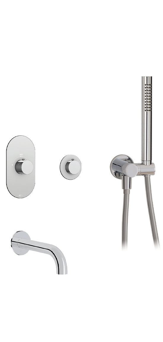 AQUABRASS SD05G SHOWER FAUCET - 2 WAY NON SHARED