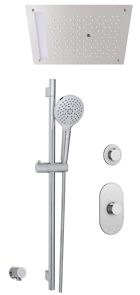 AQUABRASS SD07G SHOWER FAUCET - 3 WAY SHARED