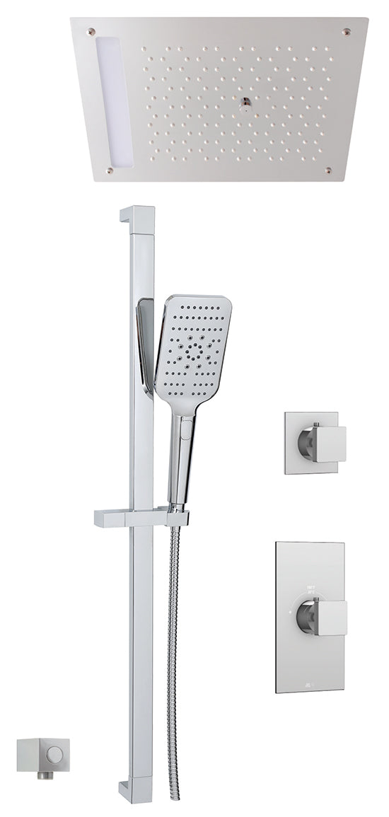 AQUABRASS SD08G SHOWER FAUCET - 3 WAY SHARED