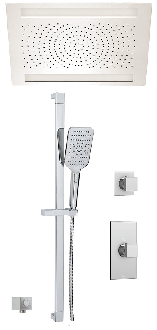 AQUABRASS SD10G SHOWER FAUCET - 3 WAY SHARED