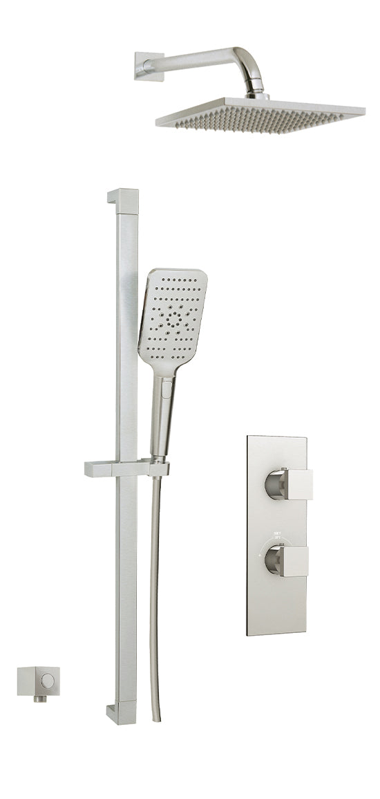 AQUABRASS SFU02G SHOWER FAUCET - 2 WAY NON SHARED