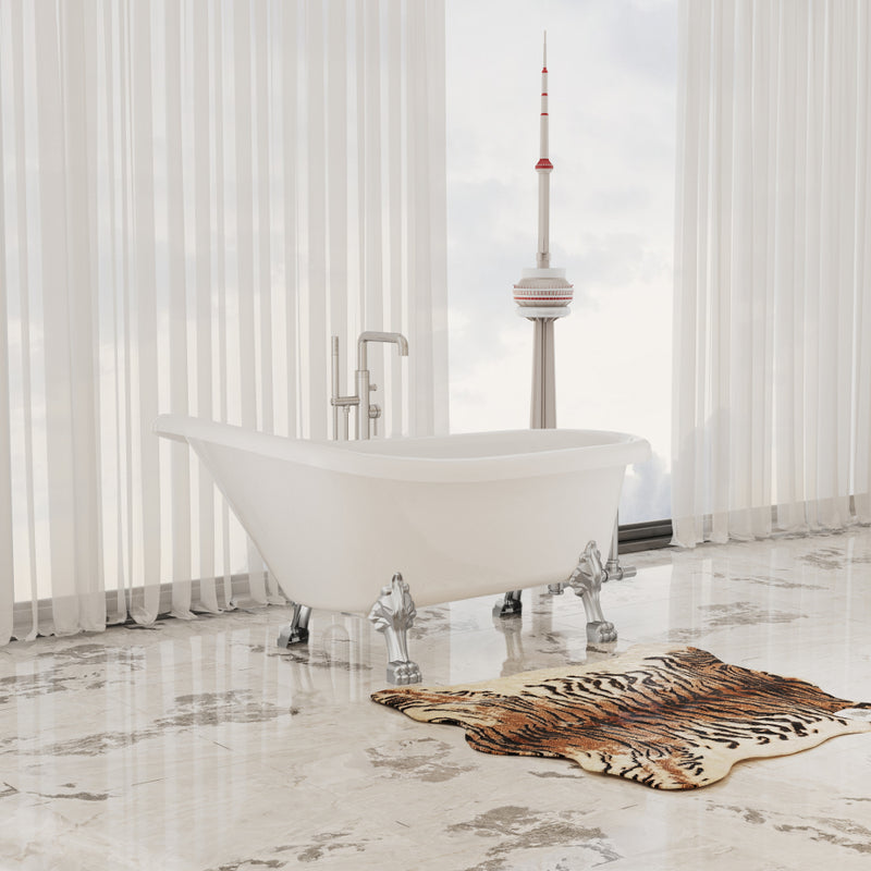 Virta Victoria Freestanding Acrylic 61" Bathtub