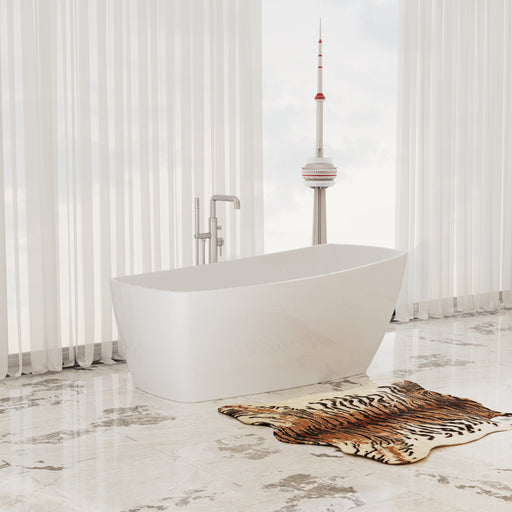 Virta Casablanca Freestanding Acrylic 63" Bathtub