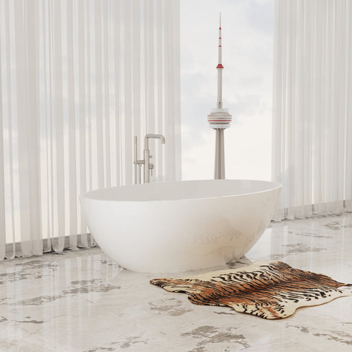Virta Rondo Freestanding Stone 70" Bathtub