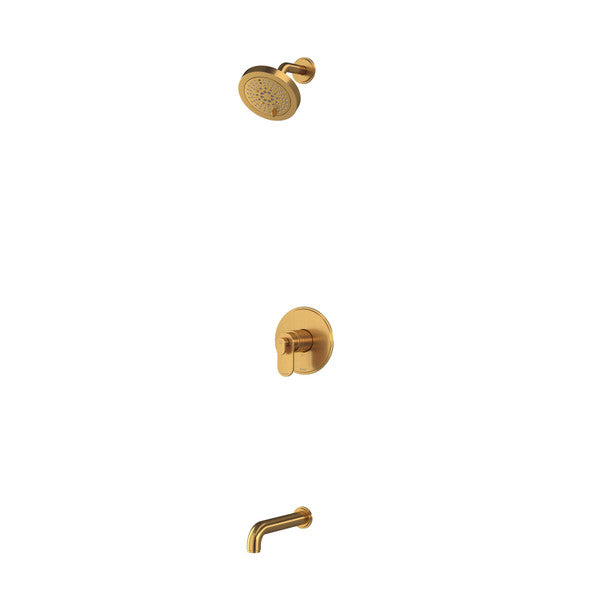 Riobel Arca KIT4744AA Type T/P - Thermostatic/Pressure Balance 1/2" Coaxial 2-Way No Share With Showerhead And Tub Spout