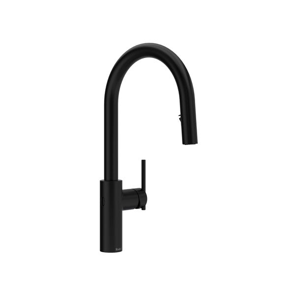 Riobel Lateral LT211 Pull-Down Touchless Kitchen Faucet With C-Spout