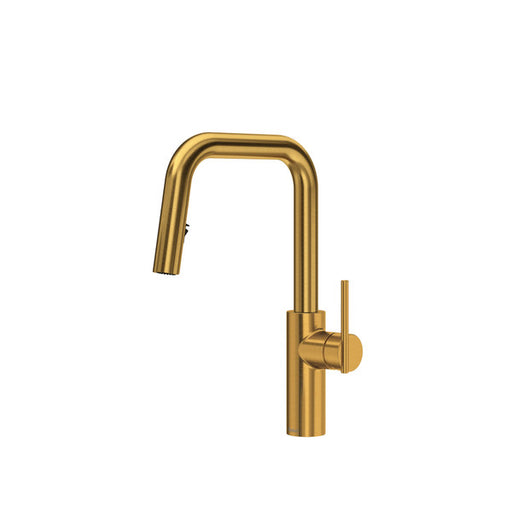 Riobel Lateral LTSQ201 Pull-Down Kitchen Faucet With U-Spout