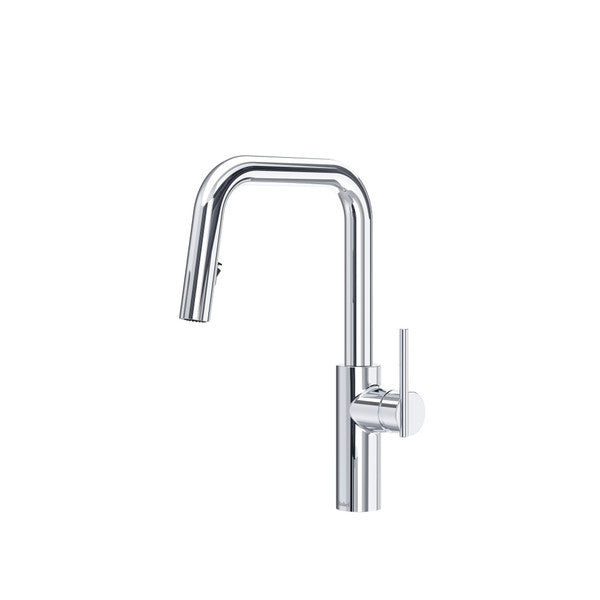 Riobel Lateral LTSQ201 Pull-Down Kitchen Faucet With U-Spout