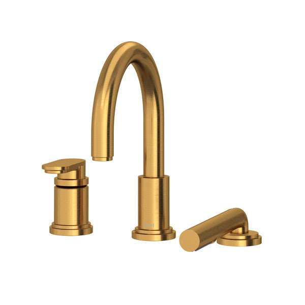 Riobel Arca TAA10 3-Piece Deck-Mount Tub Filler With Handshower Trim