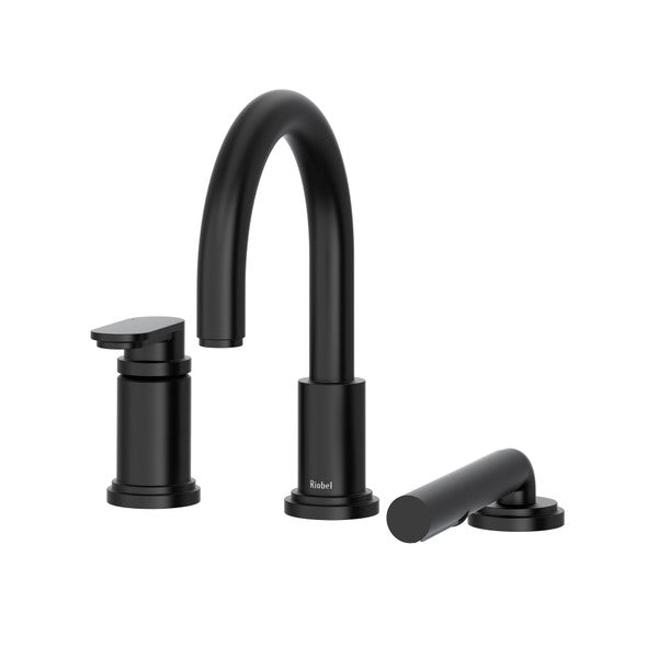 Riobel Arca TAA16 3-Piece Type P - Pressure Balance Deck-Mount Tub Filler With Handshower Trim (Without Rough-in)