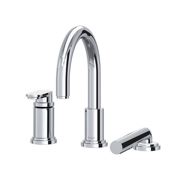 Riobel Arca TAA16 3-Piece Type P - Pressure Balance Deck-Mount Tub Filler With Handshower Trim (Without Rough-in)