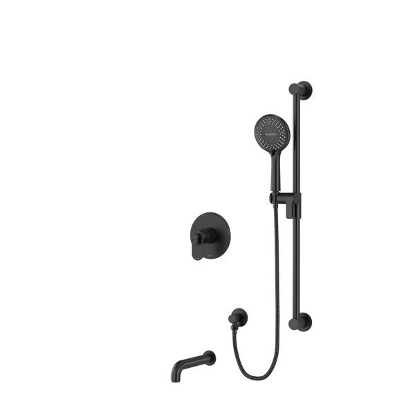 Riobel Arca 2-Way Shower System Trim with Spout and Hand Shower Rail  TKIT1244AA