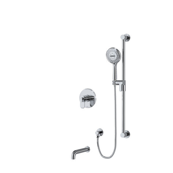 Riobel Arca 2-Way Shower System Trim with Spout and Hand Shower Rail  TKIT1244AA