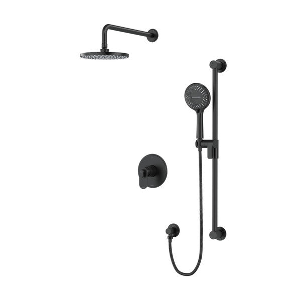 Riobel Arca 2-Way Shower System Trim with Hand Shower and Shower Head TKIT323AA-CW