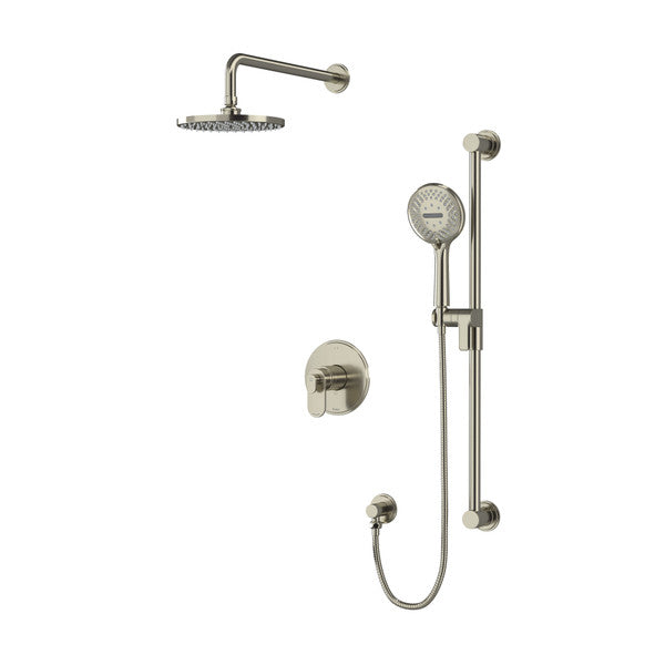 Riobel Arca 2-Way Shower System Trim with Hand Shower and Shower Head TKIT323AA-CW