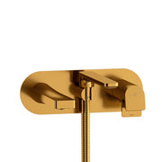 Riobel Ode TOD21 Wall Mount Type T/P - Thermo/Pressure Balance Coaxial Tub Filler Trim With Handshower