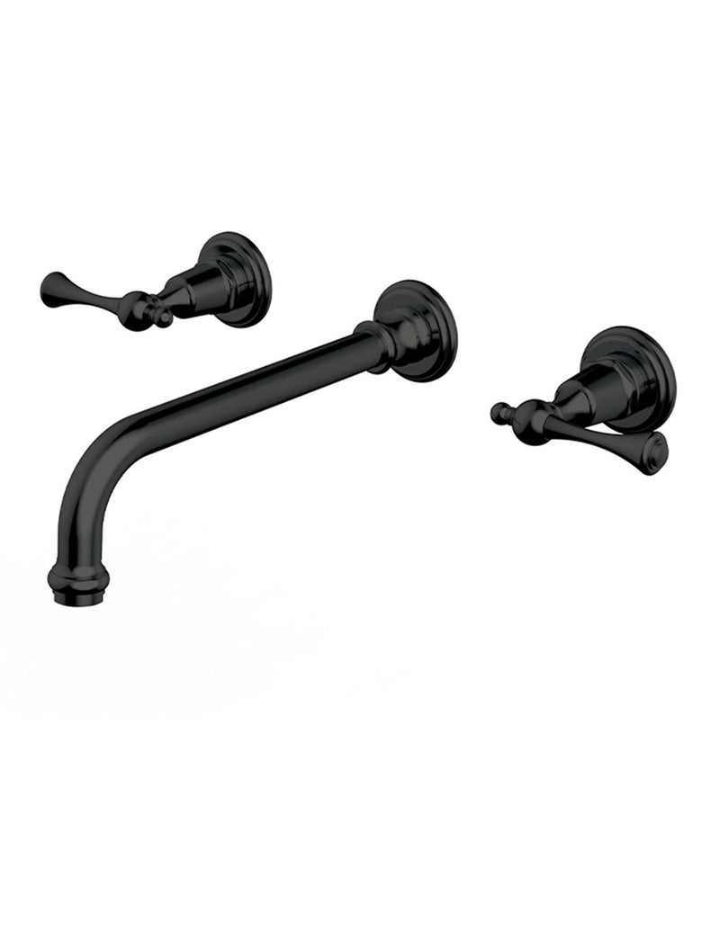 AQUABRASS N7329 REGENCY WALLMOUNT LAV FAUCET 8"CC - TRIM ONLY