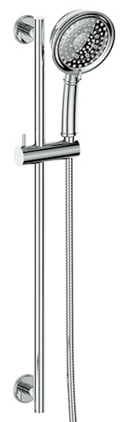 Vogt BH.09.05 Zehn Sliding Shower Bar with 4-Spray Hand Shower