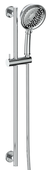 Vogt BH.09.05 Zehn Sliding Shower Bar with 4-Spray Hand Shower