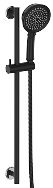 Vogt BH.09.05 Zehn Sliding Shower Bar with 4-Spray Hand Shower