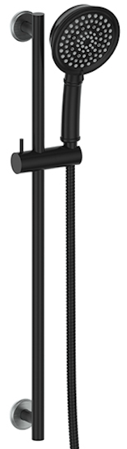 Vogt BH.09.05 Zehn Sliding Shower Bar with 4-Spray Hand Shower