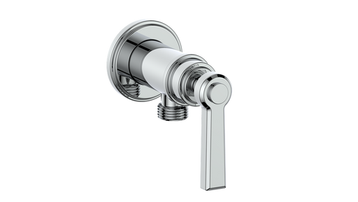 Vogt EC.Z1.02 Zehn Brass Elbow Connector with Shut-Off