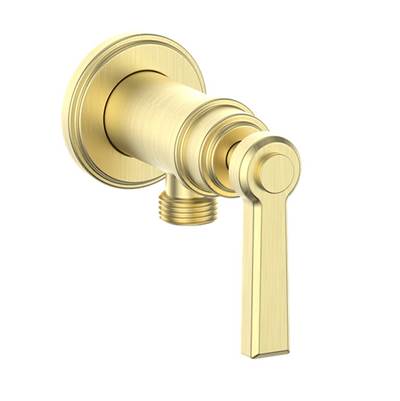 Vogt EC.Z1.02 Zehn Brass Elbow Connector with Shut-Off
