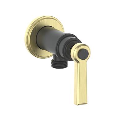 Vogt EC.Z1.02 Zehn Brass Elbow Connector with Shut-Off