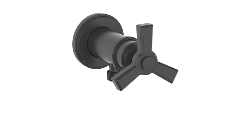 Vogt EC.Z3.02 Zehn Brass Elbow Connector with Shut-Off
