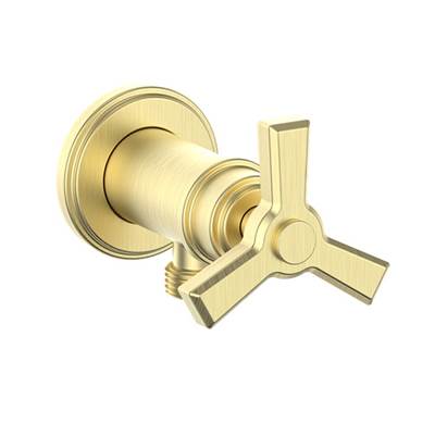 Vogt EC.Z3.02 Zehn Brass Elbow Connector with Shut-Off