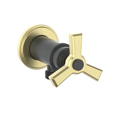 Vogt EC.Z3.02 Zehn Brass Elbow Connector with Shut-Off