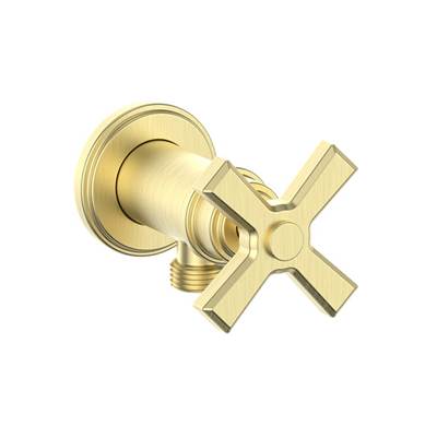 Vogt EC.Z4.02 Zehn Brass Elbow Connector with Shut-Off