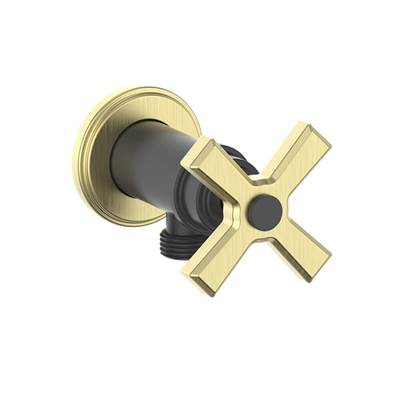 Vogt EC.Z4.02 Zehn Brass Elbow Connector with Shut-Off