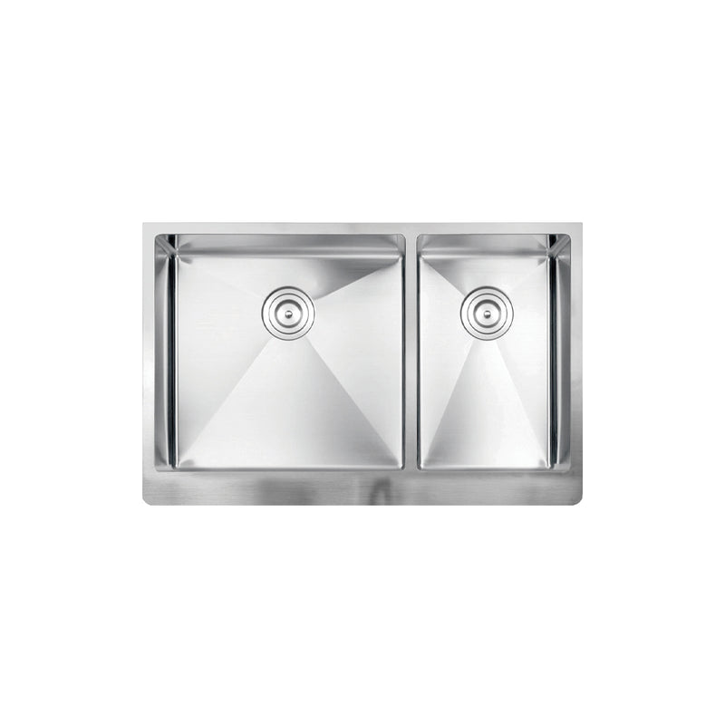 Vogt KS.3319.P16R-64 Polten Doppelt 16R - 32-7 / 8"X19-1 / 2"X10" with Strainers and Bottom Grids