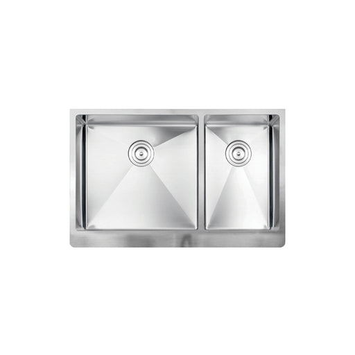 Vogt KS.3319.P16R-64 Polten Doppelt 16R - 32-7 / 8"X19-1 / 2"X10" with Strainers and Bottom Grids