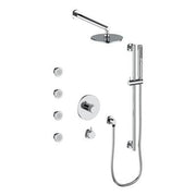 Vogt SET.DA.141.810 Drava 3 / 4" TH Shower Set with Exposed Body Jets