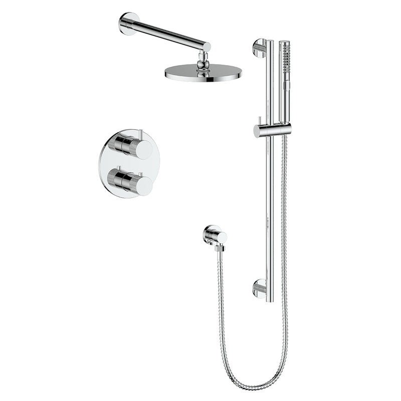 Vogt SET.DA.220.210 Drava 2-Way TH Set - Rainhead and Handheld
