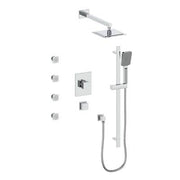 Vogt SET.KG.141.818 Kapfenberg 3 / 4" TH Shower System with Exposed Body Jets - 8" Ceiling Arm
