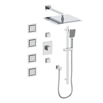 Vogt SET.KG.142.930 Kapfenberg 3 / 4" TH Shower System with In-Wall Body Jets